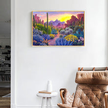 Load image into Gallery viewer, Cactus 40*30CM(Canvas) Full Round Drill Diamond Painting