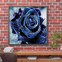 Load image into Gallery viewer, Purple Rose 30*30CM(Canvas) Full Round Drill Diamond Painting