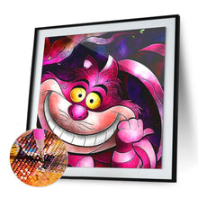 Load image into Gallery viewer, Happy Cat 30*30CM(Canvas)-Full Round Drill Diamond Painting