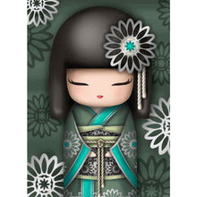 Load image into Gallery viewer, Kokeshi Doll 30*40CM(Canvas) Full Round Drill Diamond Painting