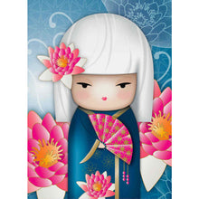 Load image into Gallery viewer, Kokeshi Doll 30*40CM(Canvas) Full Round Drill Diamond Painting