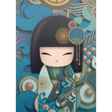 Load image into Gallery viewer, Kokeshi Doll 30*40CM(Canvas) Full Round Drill Diamond Painting
