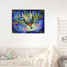 Load image into Gallery viewer, Cute Cat 40*30CM(Canvas) Full Square Drill Diamond Painting