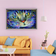 Load image into Gallery viewer, Cute Cat 40*30CM(Canvas) Full Square Drill Diamond Painting