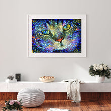 Load image into Gallery viewer, Cute Cat 40*30CM(Canvas) Full Square Drill Diamond Painting