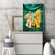 Load image into Gallery viewer, Tiger 30*40CM(Canvas)-Full Round Drill Diamond Painting