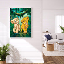 Load image into Gallery viewer, Tiger 30*40CM(Canvas)-Full Round Drill Diamond Painting