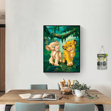 Load image into Gallery viewer, Tiger 30*40CM(Canvas)-Full Round Drill Diamond Painting