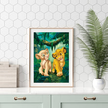 Load image into Gallery viewer, Tiger 30*40CM(Canvas)-Full Round Drill Diamond Painting