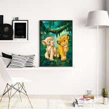 Load image into Gallery viewer, Tiger 30*40CM(Canvas)-Full Round Drill Diamond Painting