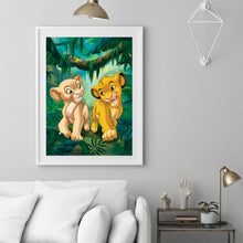 Load image into Gallery viewer, Tiger 30*40CM(Canvas)-Full Round Drill Diamond Painting