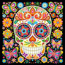Load image into Gallery viewer, Skull 30*30CM(Canvas) Special Shaped Drill Diamond Painting