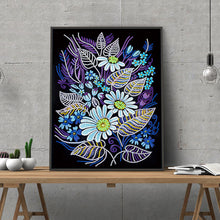 Load image into Gallery viewer, Flower 30*40CM(Canvas) Special Shaped Drill Diamond Painting