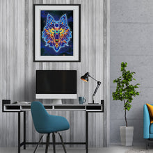 Load image into Gallery viewer, Wolf 30*40CM(Canvas) Special Shaped Drill Diamond Painting