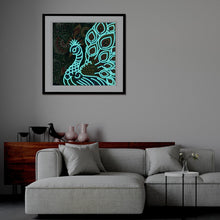 Load image into Gallery viewer, Peafowl 30*30CM(Canvas) Special Shaped Drill Diamond Painting