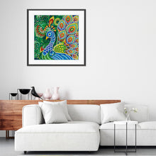 Load image into Gallery viewer, Peafowl 30*30CM(Canvas) Special Shaped Drill Diamond Painting