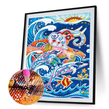 Load image into Gallery viewer, Elephant 30*40CM(Canvas) Special Shaped Drill Diamond Painting