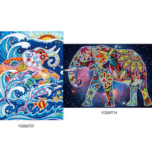 Load image into Gallery viewer, Elephant 30*40CM(Canvas) Special Shaped Drill Diamond Painting