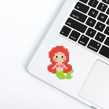 Load image into Gallery viewer, 8pcs Diamond Painting Cartoon Princess Stickers Funny Toy Adhesive Decals