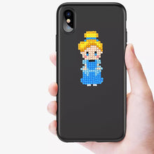 Load image into Gallery viewer, 8pcs Diamond Painting Cartoon Princess Stickers Funny Toy Adhesive Decals
