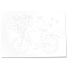 Load image into Gallery viewer, Quilted Paper Stripes Tool Set Bike Flower DIY Quilling Paper Painting Kit