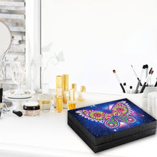 Load image into Gallery viewer, Starry Sky Butterfly Jewelry Box Special-Shaped Diamond Painting Container