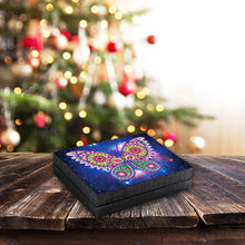 Load image into Gallery viewer, Starry Sky Butterfly Jewelry Box Special-Shaped Diamond Painting Container