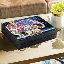 Load image into Gallery viewer, Resin Elephant Jewelry Box Special-Shaped Diamond Painting Case Container