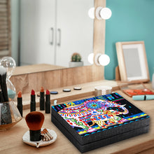 Load image into Gallery viewer, Resin Elephant Jewelry Box Special-Shaped Diamond Painting Case Container