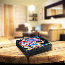 Load image into Gallery viewer, Resin Elephant Jewelry Box Special-Shaped Diamond Painting Case Container