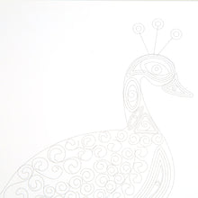 Load image into Gallery viewer, DIY Handmade Material Templates Tool Set Peafowl Quilling Paper Stripes