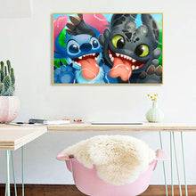 Load image into Gallery viewer, Cartoon Koala Dog 40*30CM(Canvas)-Full Round Drill Diamond Painting