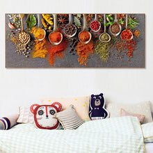 Load image into Gallery viewer, Seasoning 85*45CM(Canvas) Full Round Drill Diamond Painting