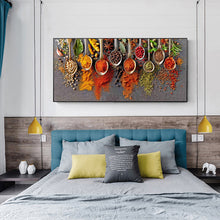 Load image into Gallery viewer, Seasoning 85*45CM(Canvas) Full Round Drill Diamond Painting