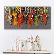 Load image into Gallery viewer, Seasoning 85*45CM(Canvas) Full Round Drill Diamond Painting