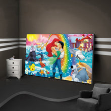 Load image into Gallery viewer, Mermaid And Prince 80*40CM(Canvas)-Full Round Drill Diamond Painting