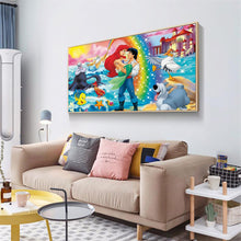 Load image into Gallery viewer, Mermaid And Prince 80*40CM(Canvas)-Full Round Drill Diamond Painting