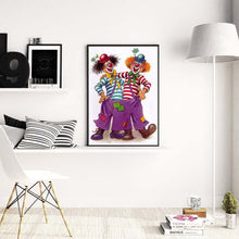 Load image into Gallery viewer, Clowns 30*40CM(Canvas) Full Round Drill Diamond Painting