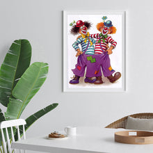 Load image into Gallery viewer, Clowns 30*40CM(Canvas) Full Round Drill Diamond Painting