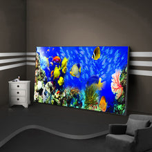 Load image into Gallery viewer, Color Deep Sea Creature 100*40CM(Canvas) Full Round Drill Diamond Painting