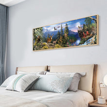 Load image into Gallery viewer, Forest Animals 90*30CM(Canvas) Full Round Drill Diamond Painting