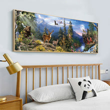 Load image into Gallery viewer, Forest Animals 90*30CM(Canvas) Full Round Drill Diamond Painting