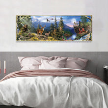 Load image into Gallery viewer, Forest Animals 90*30CM(Canvas) Full Round Drill Diamond Painting