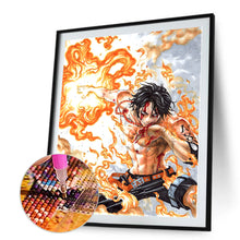 Load image into Gallery viewer, One Piece Ace 30*40CM(Canvas)-Full Round Drill Diamond Painting