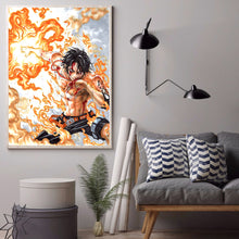 Load image into Gallery viewer, One Piece Ace 30*40CM(Canvas)-Full Round Drill Diamond Painting