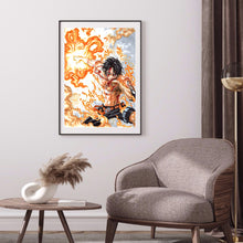 Load image into Gallery viewer, One Piece Ace 30*40CM(Canvas)-Full Round Drill Diamond Painting