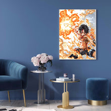 Load image into Gallery viewer, One Piece Ace 30*40CM(Canvas)-Full Round Drill Diamond Painting