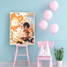 Load image into Gallery viewer, One Piece Ace 30*40CM(Canvas)-Full Round Drill Diamond Painting