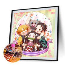 Load image into Gallery viewer, Ghost Fight 30*30CM(Canvas)-Full Round Drill Diamond Painting