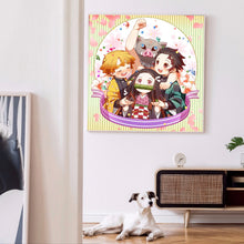 Load image into Gallery viewer, Ghost Fight 30*30CM(Canvas)-Full Round Drill Diamond Painting